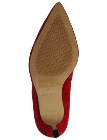 Лодочки  Tamaris  красный  кожа Z-400524 фото в интернет-магазине | Omadey.ru