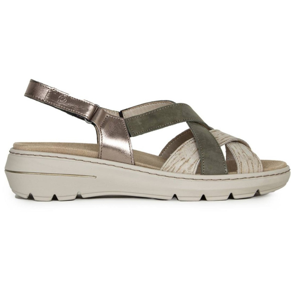 Фото Сандалии  Suave  зеленый  кожа  F-401263