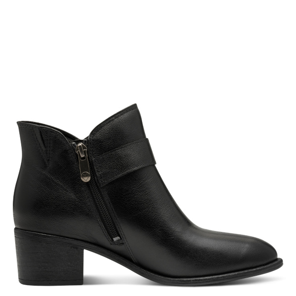 Фото Ботинки  Marco Tozzi  черный  кожа Z-401016