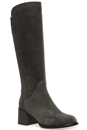 Сапоги  El Tempo  зеленый  велюр натуральный Z-400367 фото в интернет-магазине | Omadey.ru