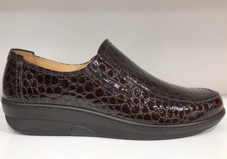 Туфли  Romer  коричневый  кожа лаковая F-90675 фото в интернет-магазине | Omadey.ru