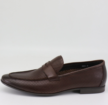 Туфли  Roberto Rossini  коричневый  кожа F-71019 фото в интернет-магазине | Omadey.ru