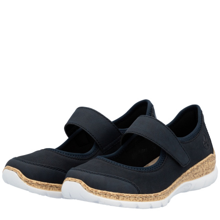 Туфли летние  Rieker  синий  кожа искусств./текстиль F-400225 фото в интернет-магазине | Omadey.ru Туфли летние  Rieker  синий  кожа искусств./текстиль F-400225 фото в интернет-магазине | Omadey.ru