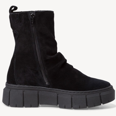 Полусапоги  Tamaris  черный  кожа Z-100823 фото в интернет-магазине | Omadey.ru