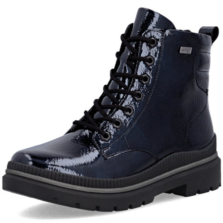 Ботинки  Remonte  синий  кожа искусств. Z-401058 фото в интернет-магазине | Omadey.ru