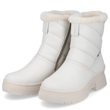 Ботинки  Rieker  белый  кожа Z-200621 фото в интернет-магазине | Omadey.ru