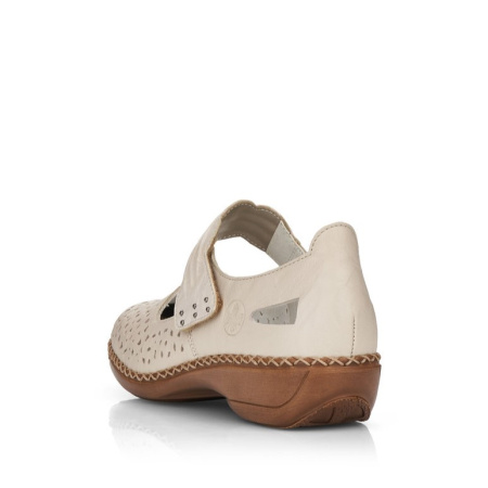 Босоножки  Rieker  бежевый  кожа/кожа искусств. F-400076 фото в интернет-магазине | Omadey.ru