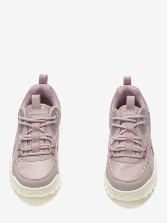 Кроссовки  женские Crosby  сиреневый  сетка/кожа искусств. F-80676 фото в интернет-магазине | Omadey.ru