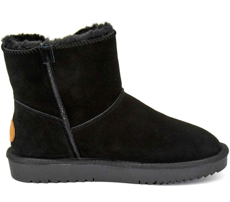 Полусапоги  Keddo  черный  замша Z-8616 фото в интернет-магазине | Omadey.ru