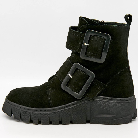 Ботинки  Dakkem  черный  нубук Z-100807 фото в интернет-магазине | Omadey.ru