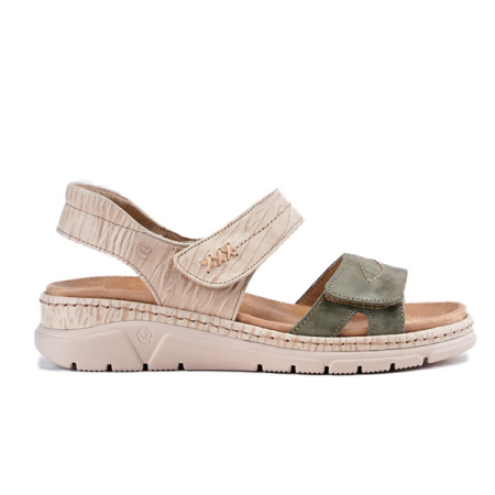 Сандалии  Suave бежевый кожа  F-400800 фото в интернет-магазине | Omadey.ru