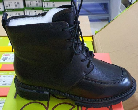 Ботинки  Madella  черный  кожа Z-100437 фото в интернет-магазине | Omadey.ru Ботинки  Madella  черный  кожа Z-100437 фото в интернет-магазине | Omadey.ru