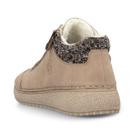 Ботинки  Rieker бежевый кожа искусств./текстиль Z-400248 фото в интернет-магазине | Omadey.ru