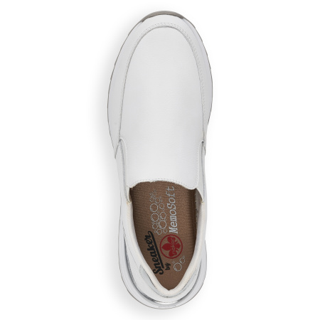 Кроссовки  женские Rieker  белый  кожа/кожа искусств. F-100103 фото в интернет-магазине | Omadey.ru