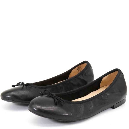Балетки  Caprice  черный  кожа F-80597 фото в интернет-магазине | Omadey.ru