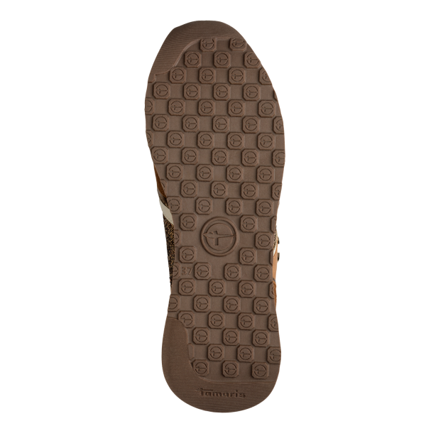 Фото Кроссовки Tamaris  коричневый  кожа искусств.  Z-400955