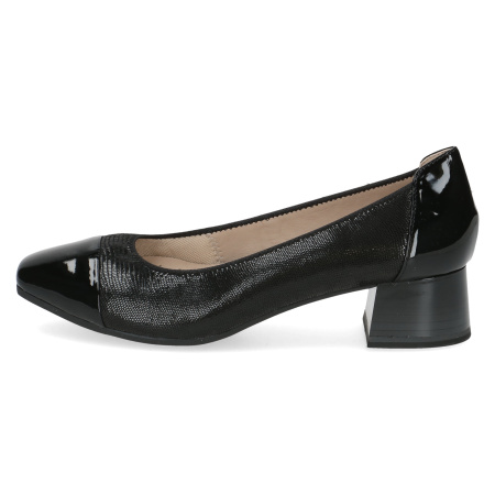 Туфли  Caprice  черный  кожа Z-400505 фото в интернет-магазине | Omadey.ru