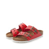 Шлепанцы  Rieker  красный  кожа искусств. F-90971 фото в интернет-магазине | Omadey.ru
