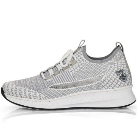 Кроссовки  Rieker  серый  текстиль F-90873 фото в интернет-магазине | Omadey.ru