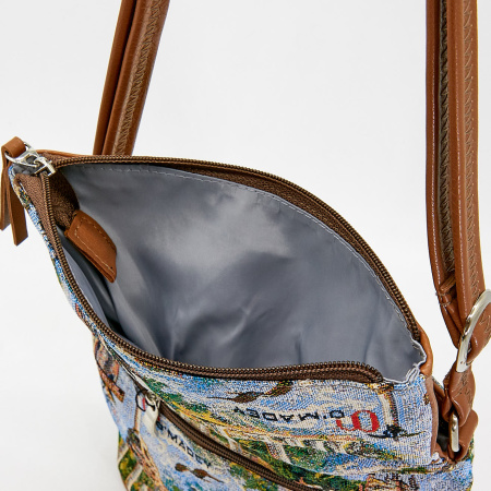 Сумка  Omadey  бежевый  гобелен c11040 фото в интернет-магазине | Omadey.ru