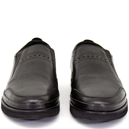 Полуботинки  Bota  черный  кожа Z-8408 фото в интернет-магазине | Omadey.ru