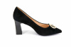 Туфли  Cavaletto  черный  велюр F-80508 фото в интернет-магазине | Omadey.ru