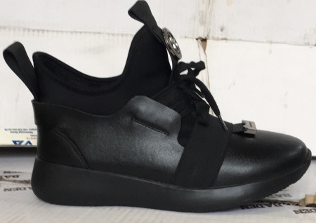 Ботинки  Baden  черный  композиц.кожа Z-8931 фото в интернет-магазине | Omadey.ru