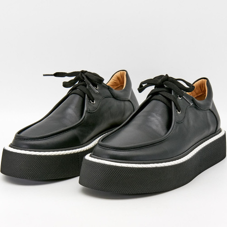 Туфли  Dakkem  черный  кожа Z-100364 фото в интернет-магазине | Omadey.ru Туфли  Dakkem  черный  кожа Z-100364 фото в интернет-магазине | Omadey.ru