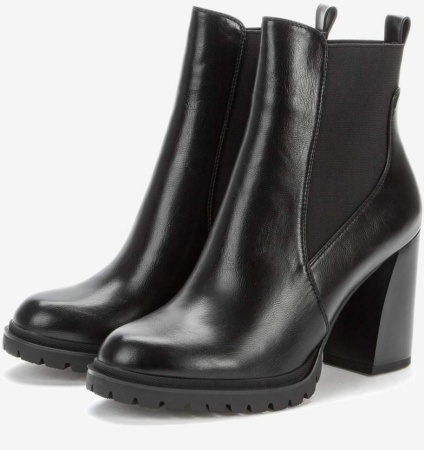 Ботильоны  Betsy  черный  кожа искусств. Z-90396 фото в интернет-магазине | Omadey.ru