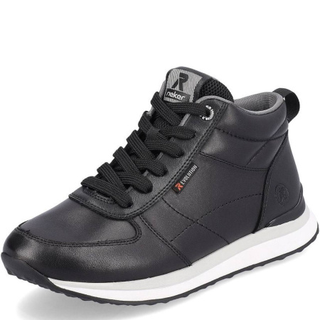 Кроссовки  Rieker  черный  кожа/текстиль Z-400018 фото в интернет-магазине | Omadey.ru