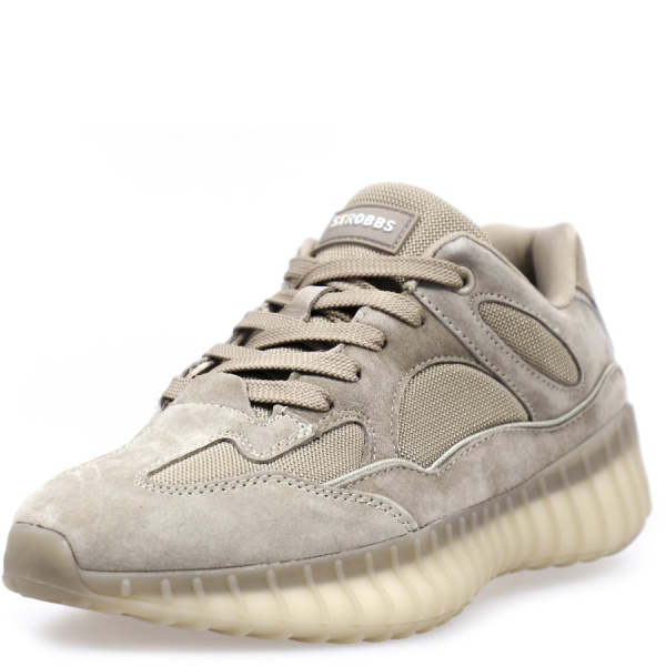 Фото Кроссовки  Strobbs  бежевый  замша/текстиль Z-200257 мужские