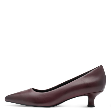 Туфли  Marco Tozzi  бордовый  кожа Z-400966 фото в интернет-магазине | Omadey.ru