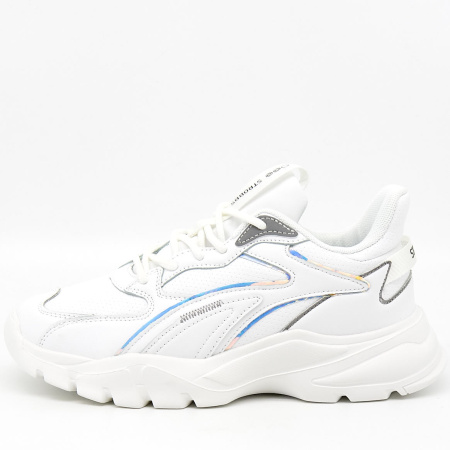 Кроссовки  женские Strobbs  белый  кожа/кожа искусств. Z-90508 фото в интернет-магазине | Omadey.ru