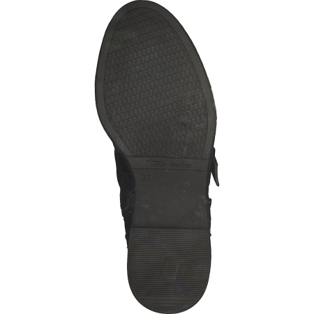 Ботинки  Tamaris  черный  кожа Z-8792 фото в интернет-магазине | Omadey.ru