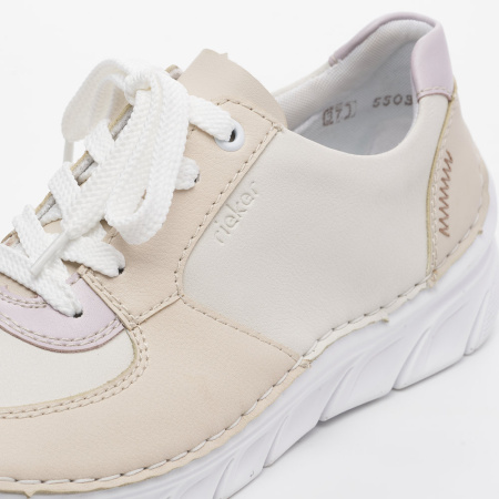 Кроссовки  Rieker  бежевый  кожа/кожа искусств. F-200041 фото в интернет-магазине | Omadey.ru