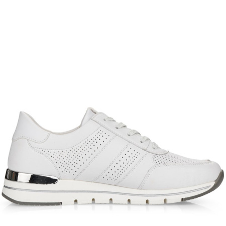 Кроссовки  Remonte  белый  кожа/кожа искусств. F-400195 фото в интернет-магазине | Omadey.ru