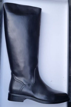 Сапоги  MYSET  черный  кожа Z-100819 фото в интернет-магазине | Omadey.ru