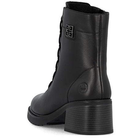 Ботинки  Rieker  черный  кожа/кожа искусств. Z-400885 фото в интернет-магазине | Omadey.ru