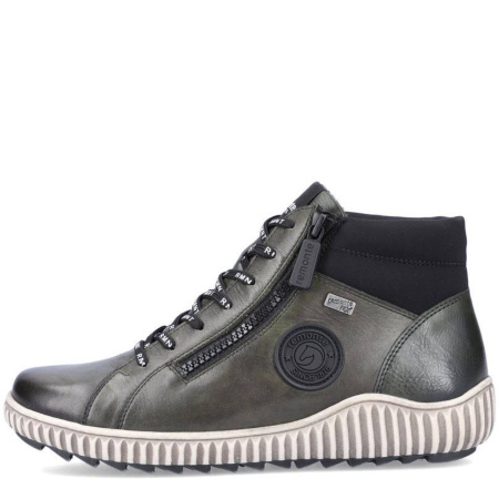 Ботинки  Remonte  зеленый  кожа/кожа искусств. Z-300055 фото в интернет-магазине | Omadey.ru