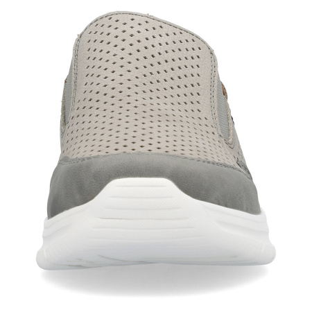 Кроссовки  Rieker  серый  кожа/кожа искусств. F-300616 фото в интернет-магазине | Omadey.ru