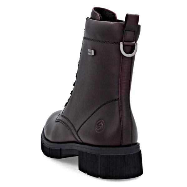 Фото Ботинки  Remonte  бордовый  кожа/кожа искусств. Z-400889