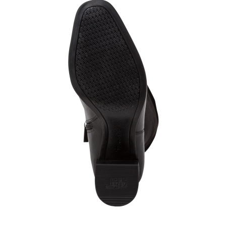 Ботфорты  Tamaris  черный  текстиль Z-90410 фото в интернет-магазине | Omadey.ru