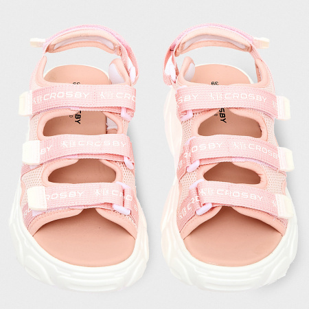 Сандалии  Crosby  пудра  сетка F-90717 фото в интернет-магазине | Omadey.ru