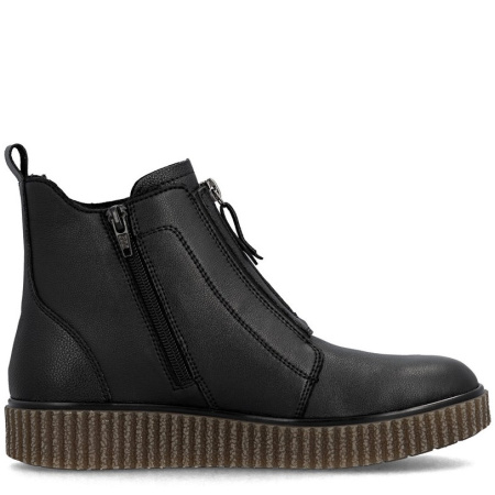 Ботинки  Rieker  черный  кожа/кожа искусств. Z-401050 фото в интернет-магазине | Omadey.ru