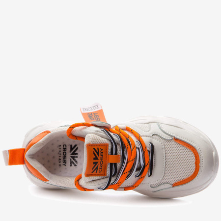 Кроссовки  Crosby  бежевый  сетка/кожа искусств. F-90699 фото в интернет-магазине | Omadey.ru