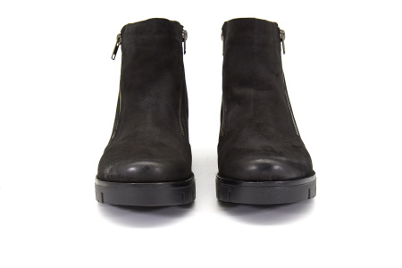 Ботинки  Rieker  черный  замша Z-8200 фото в интернет-магазине | Omadey.ru