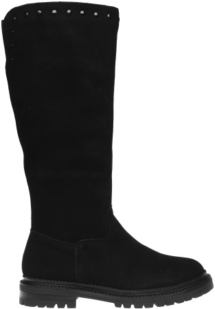 Сапоги  Keddo  черный  замша Z-8985 фото в интернет-магазине | Omadey.ru