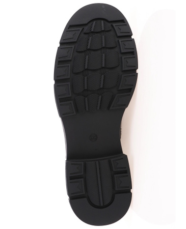 Ботинки  Baden  черный  кожа Z-400467 фото в интернет-магазине | Omadey.ru