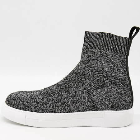 Ботинки  Betsy  серебряный  текстиль Z-100034 фото в интернет-магазине | Omadey.ru