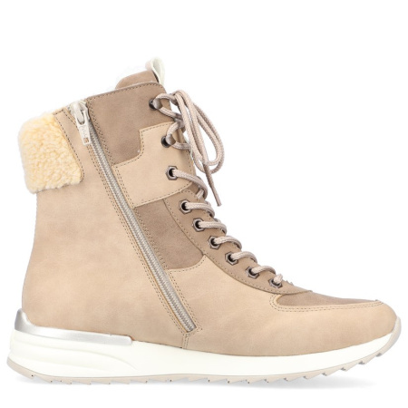 Ботинки  Rieker  бежевый  кожа искусств./текстиль Z-300235 фото в интернет-магазине | Omadey.ru